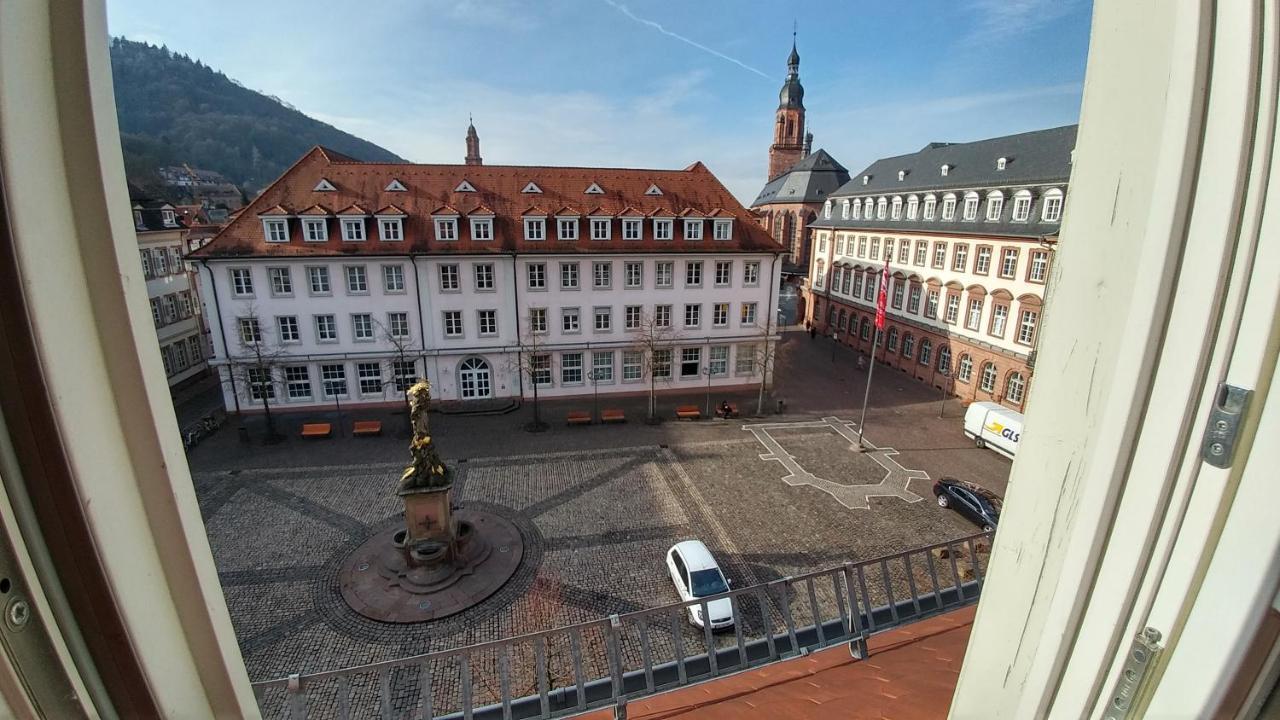 Wohnen unter dem Schloss Heidelberg Exterior foto