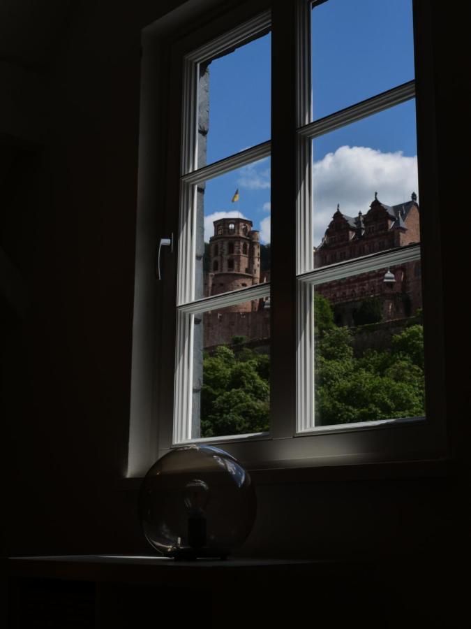 Wohnen unter dem Schloss Heidelberg Exterior foto